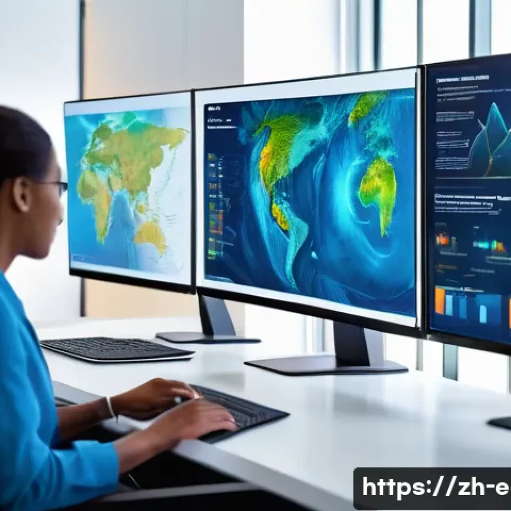 지구과학자 연봉 협상 꿀팁 - A diverse team of professional geoscientists, including both men and women of various ethnicities, i...